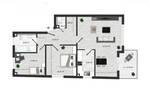 Etagenwohnung Lüdenscheid Brügge - 3 Zimmer, 88 m&sup2;, 279.000&euro; | Angebot:26686370