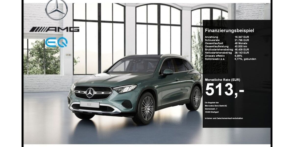 Mercedes-Benz GLC 220 8.397 km 54.490 &euro; Lünen 44532