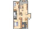 Erdgeschoßwohnung Dortmund Scharnhorst - 3 Zimmer, 76 m&sup2;, 629&euro; | Angebot:25368016