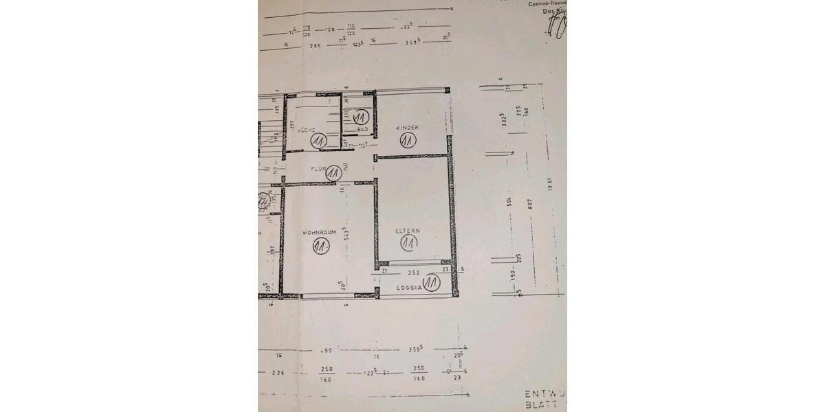 Etagenwohnung Castrop-Rauxel Rauxel - 3 Zimmer, 78 m&sup2;, 135.000&euro; | Angebot:27537420