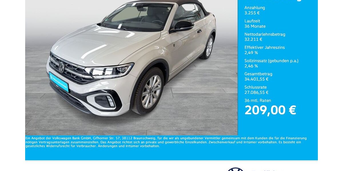 VW T-Roc 13.506 km 34.977 &euro; Dortmund 44141