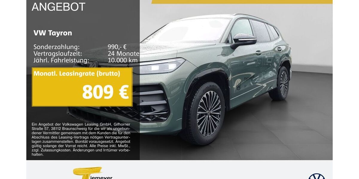 VW Tayron 15.760 km 53.920 &euro; Bochum 44892