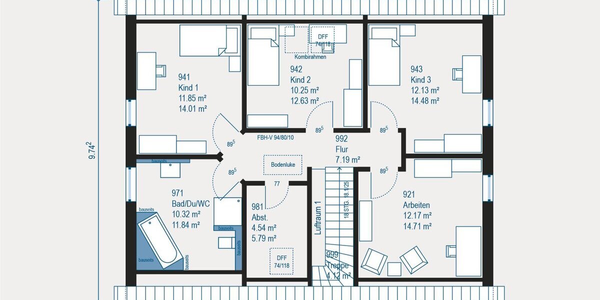 Platz für die ganze Familie - Ihr individuell geplantes Einfamilienhaus in Unna - Einfamilienhaus Unna Hemmerde | Angebot:27351220