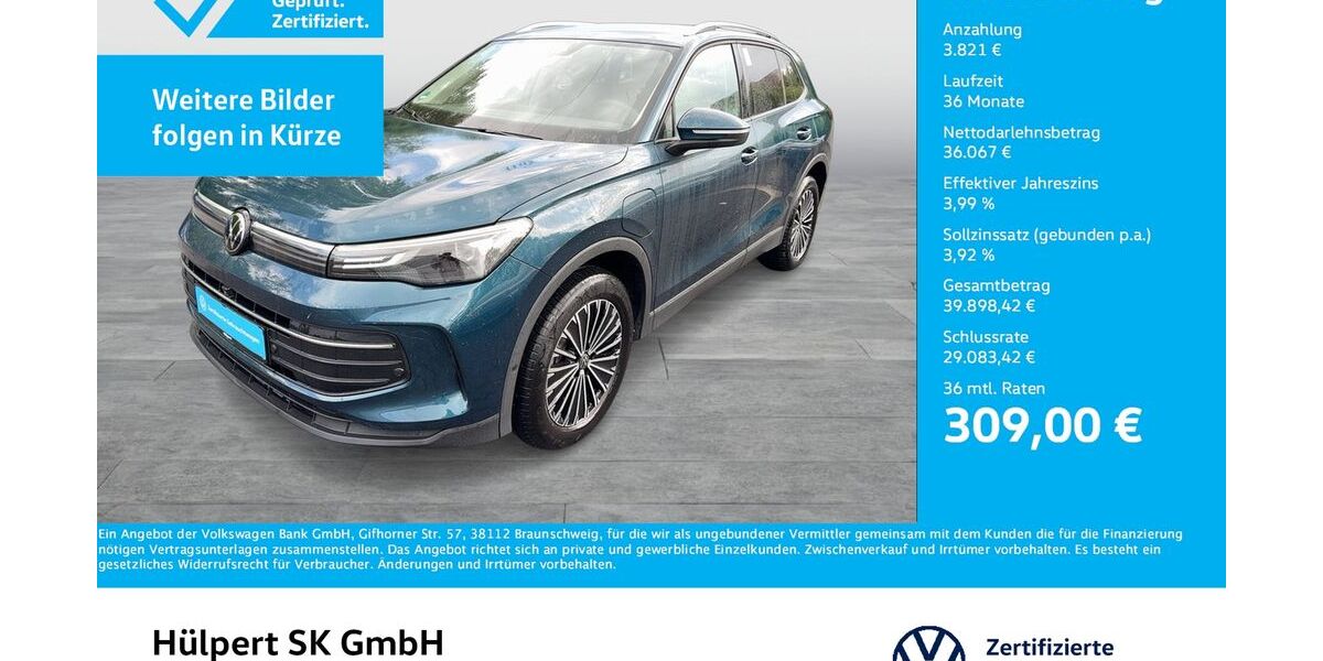 VW Tiguan 19.456 km 39.677 &euro; Bergkamen 59192