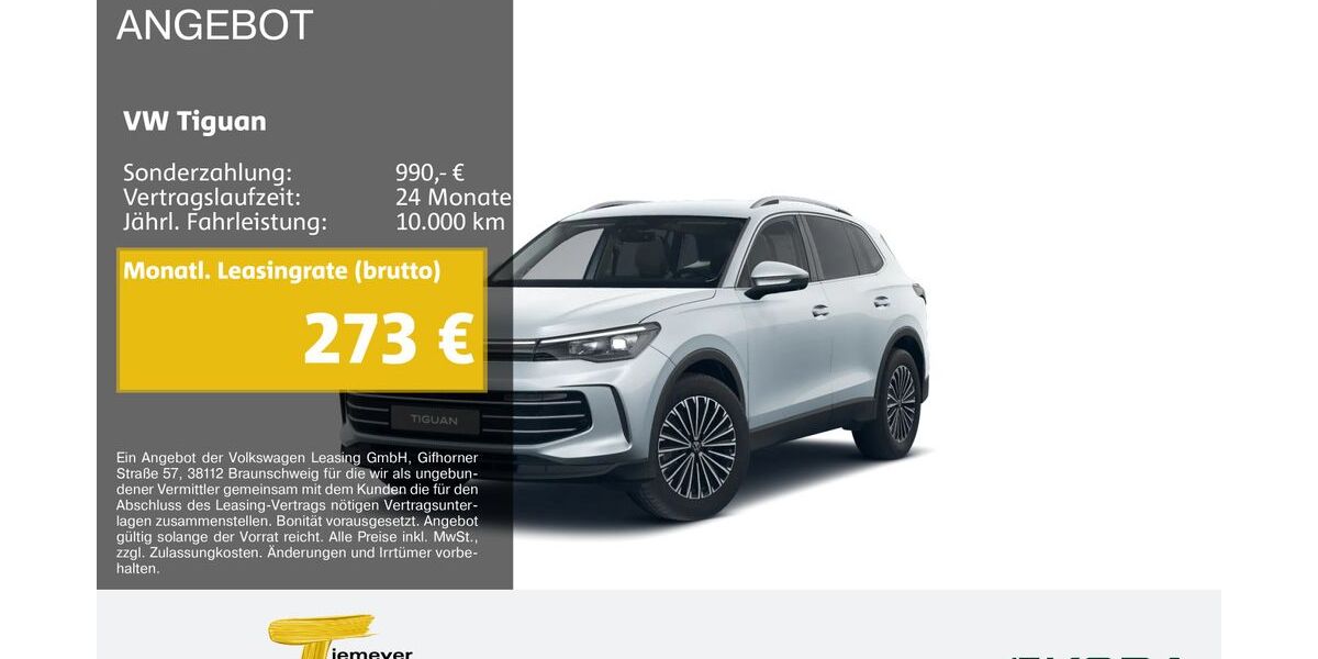 VW Tiguan 2.282 km 40.740 &euro; Werdohl 58791