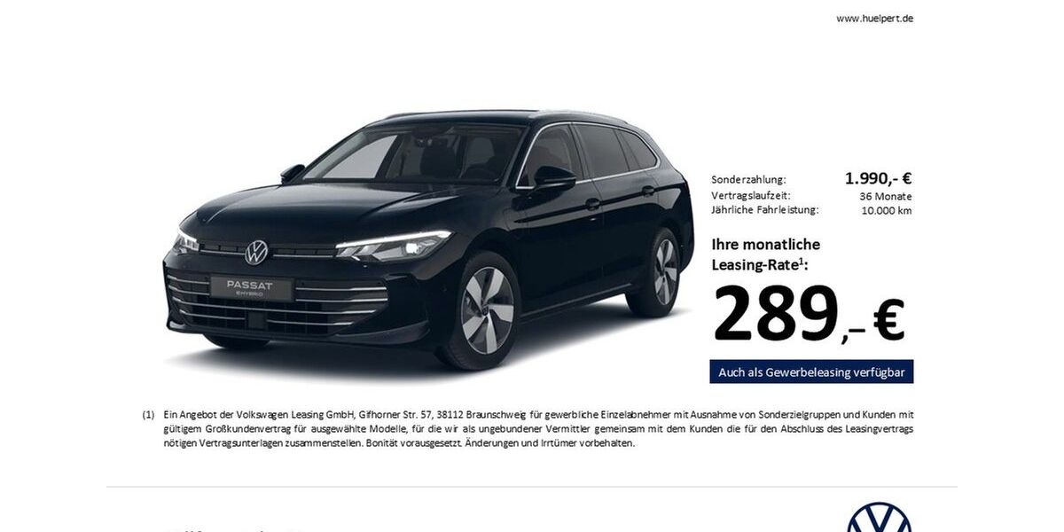 VW Passat Variant 19.991 km 35.998 &euro; Unna 59423