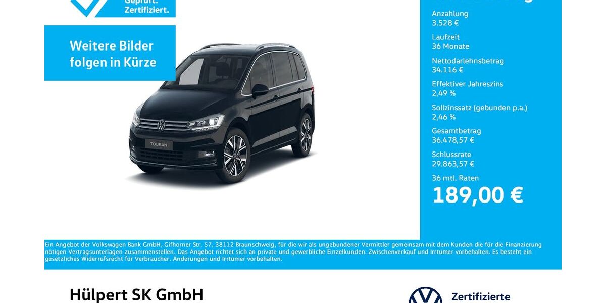 VW Touran 17.138 km 37.411 &euro; Bergkamen 59192