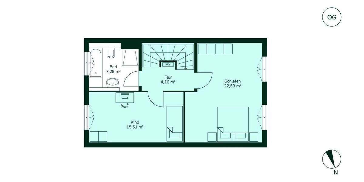 Doppelhaushälfte Bergkamen Weddinghofen - 4 Zimmer, 136 m&sup2;, 499.900&euro; | Angebot:25664085