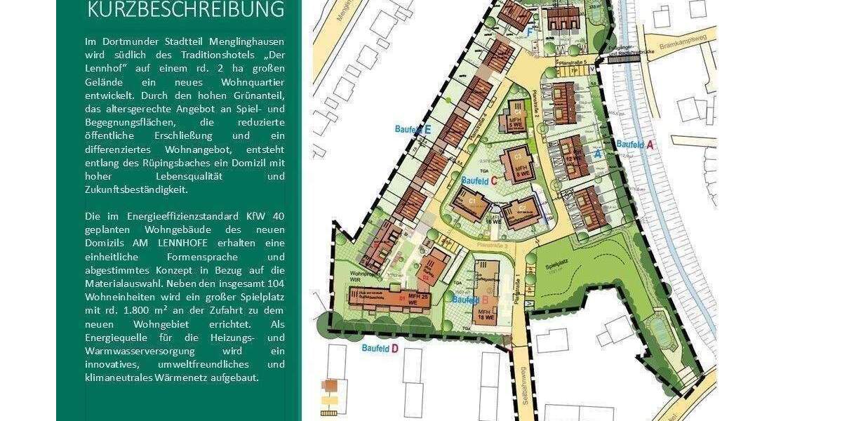 Etagenwohnung Dortmund Menglinghausen - 3 Zimmer, 101 m&sup2;, 419.773&euro; | Angebot:25675421